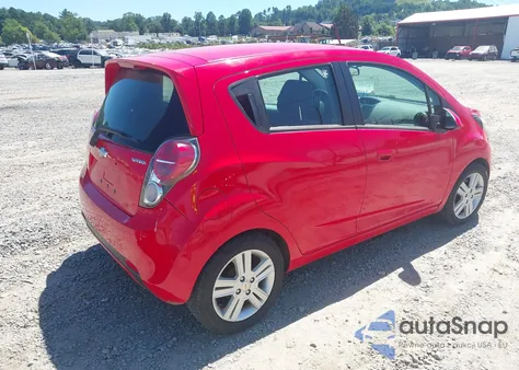 2013 Chevrolet Spark 1Lt Manual из США, поврежденный, VIN KL8CC6S92DC504615